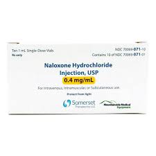 NALOXONE HCL 0.4MG SDV 10X1ML
