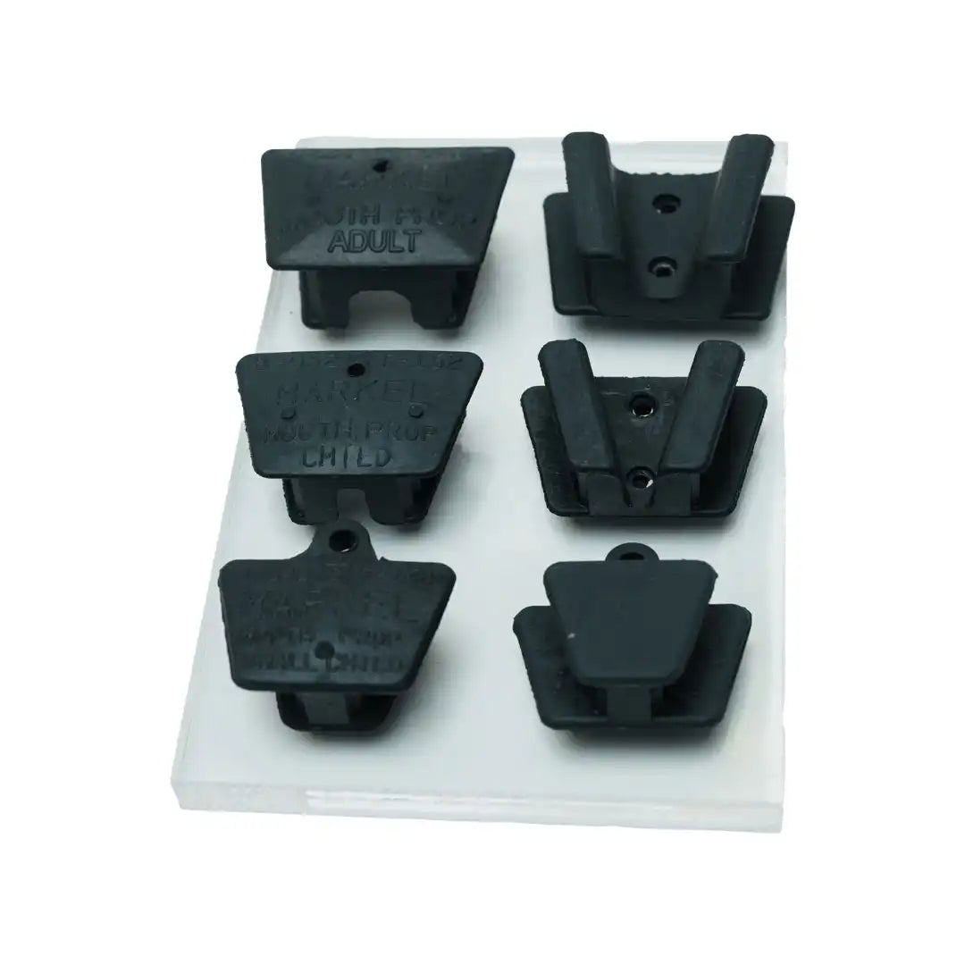 3D Dental Mouth Props, Black 2/Pack