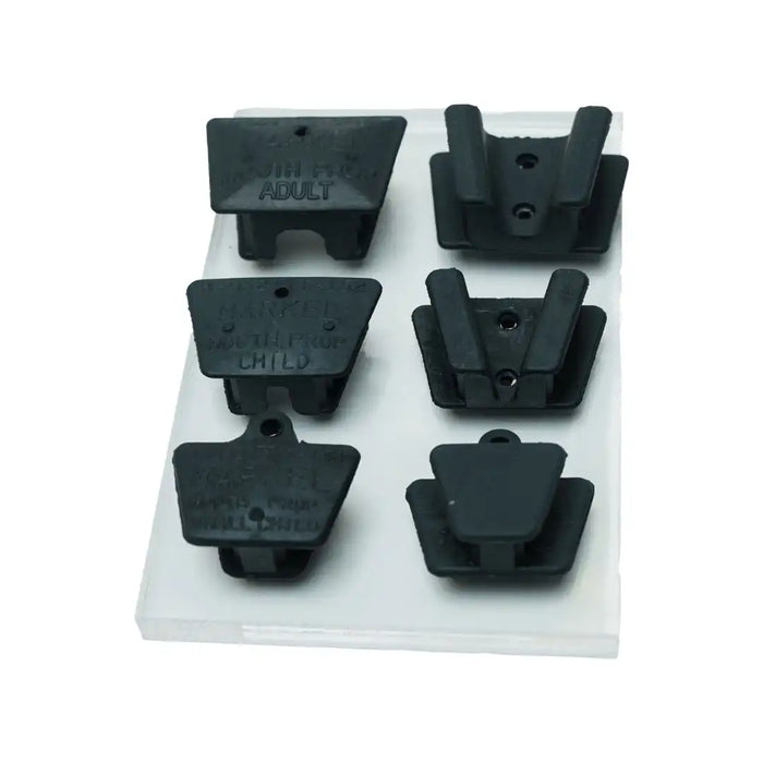 3D Dental Mouth Props, Black 2/Pack