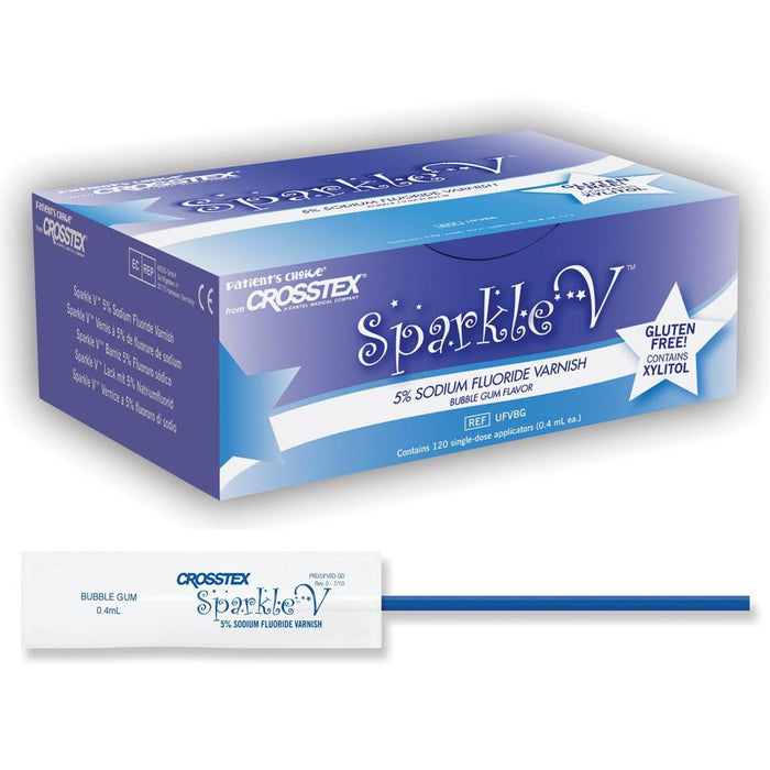 Sparkle V™ 5% Sodium Fluoride Varnish 120/bx