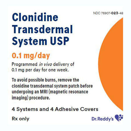 Clonidine 0.2 mg Transdermal Patch 4