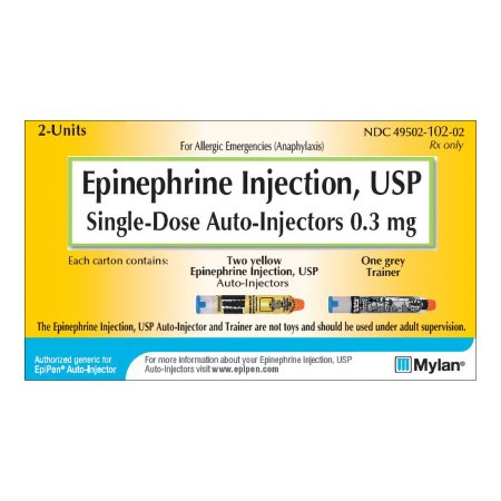 Epinephrine 2-Pack 0.3mg Auto-Injector