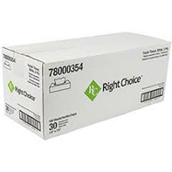 Right Choice 2 Ply Facial Tissue 30/cs