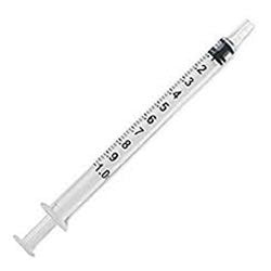 Syringe .5cc 28g x .5 100/bx Monoject 100/bx