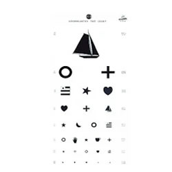 Eye Chart Kindergarten 10ft