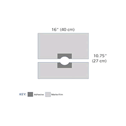 Refractive Drape, 16 x 10.75, Sterile Cardinal Health D1022