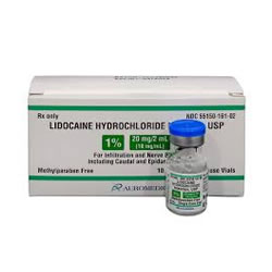 Lidocaine HCl 1% PF 2ml Vial