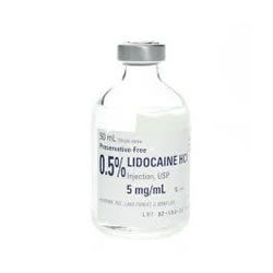 Lidocaine 0.5% 50ml MDV