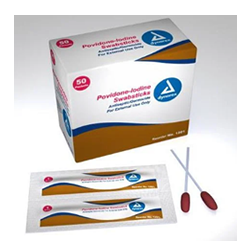 Dynarex Povidone Iodine Swabsticks