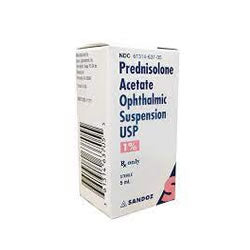 Prednisolone Acetate Ophthalmic Suspension USP, 1%, (Sterile) 15ml