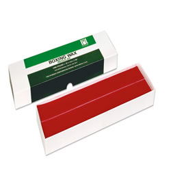 Hygenic Boxing Wax Regular (red) 1 lb. box of approx. 34 sheets