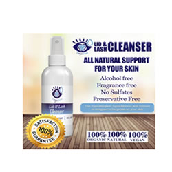 Heyedrate Lid & Lash Cleanser 4 oz (Glass Bottle)